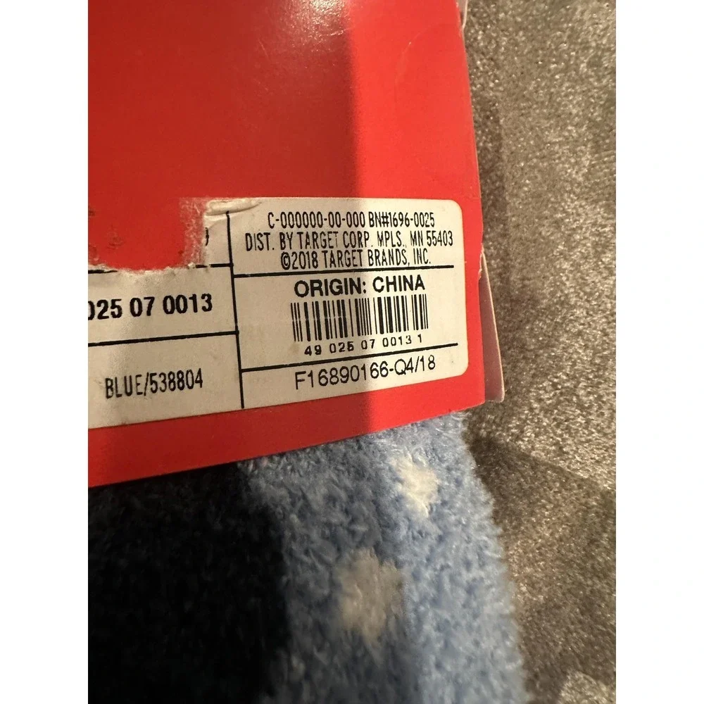 Polar Bear Super Soft Socks Womens Shoe 4-10 Blue Bear Fuzzy‎ Winter Cozy